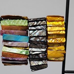Lot of Colorful Shell Bracelets